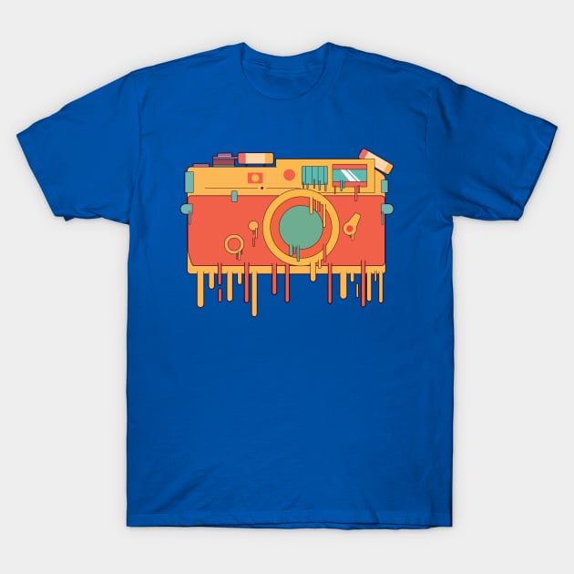 Melting Camera T-Shirt by CrissWild